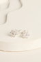 Heliophilia Silver Pendientes de Plata Esterlina 925